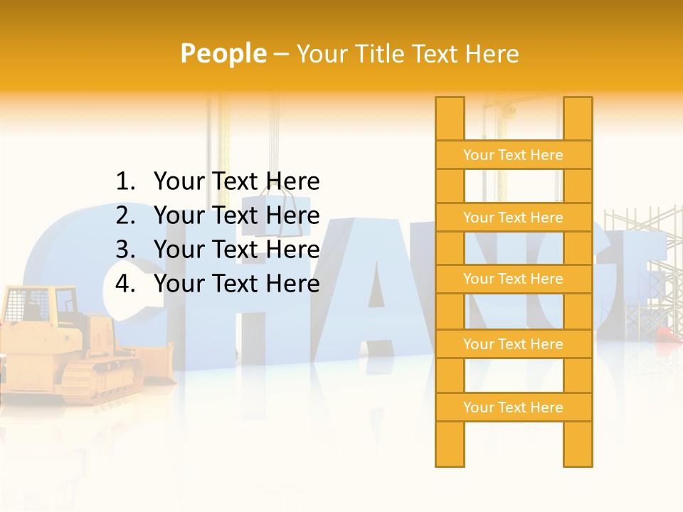 Skills Succeed Built Structure PowerPoint Template