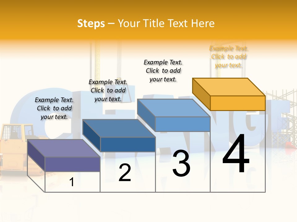 Skills Succeed Built Structure PowerPoint Template