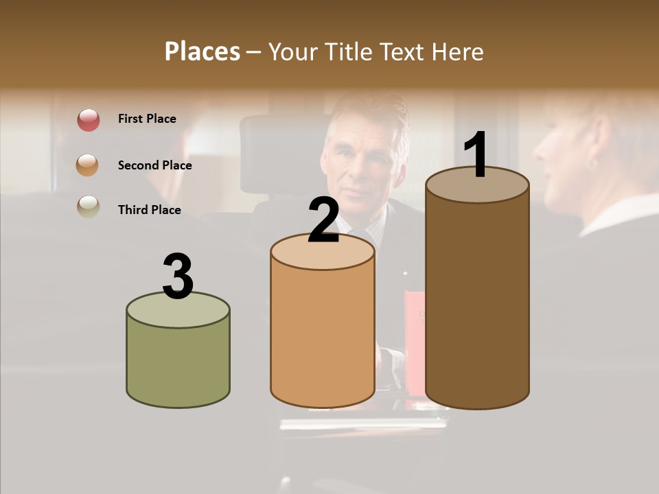 Suit Mature Law Firm PowerPoint Template