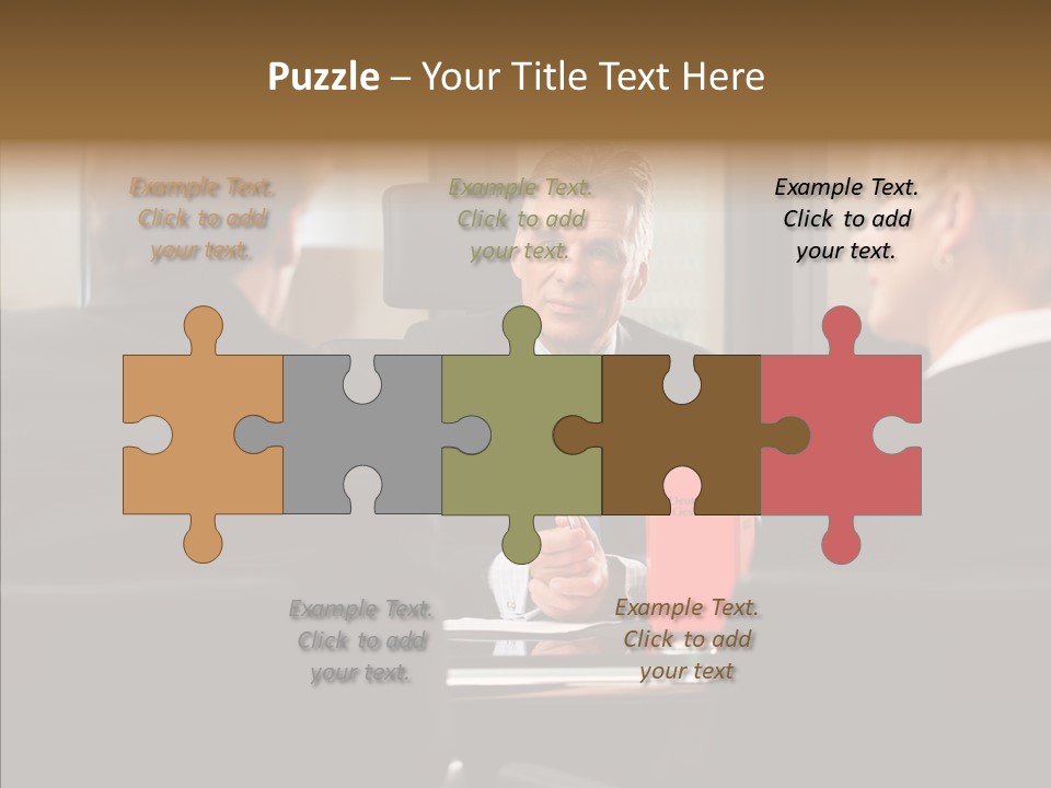 Suit Mature Law Firm PowerPoint Template