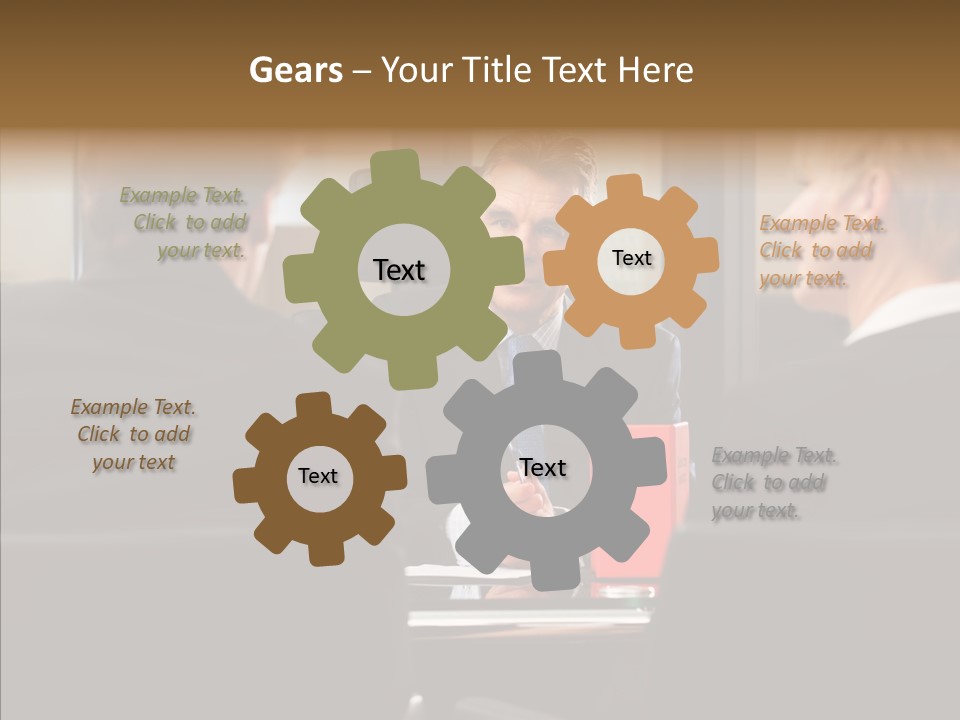 Suit Mature Law Firm PowerPoint Template