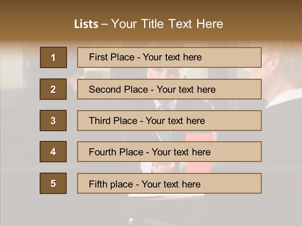 Suit Mature Law Firm PowerPoint Template