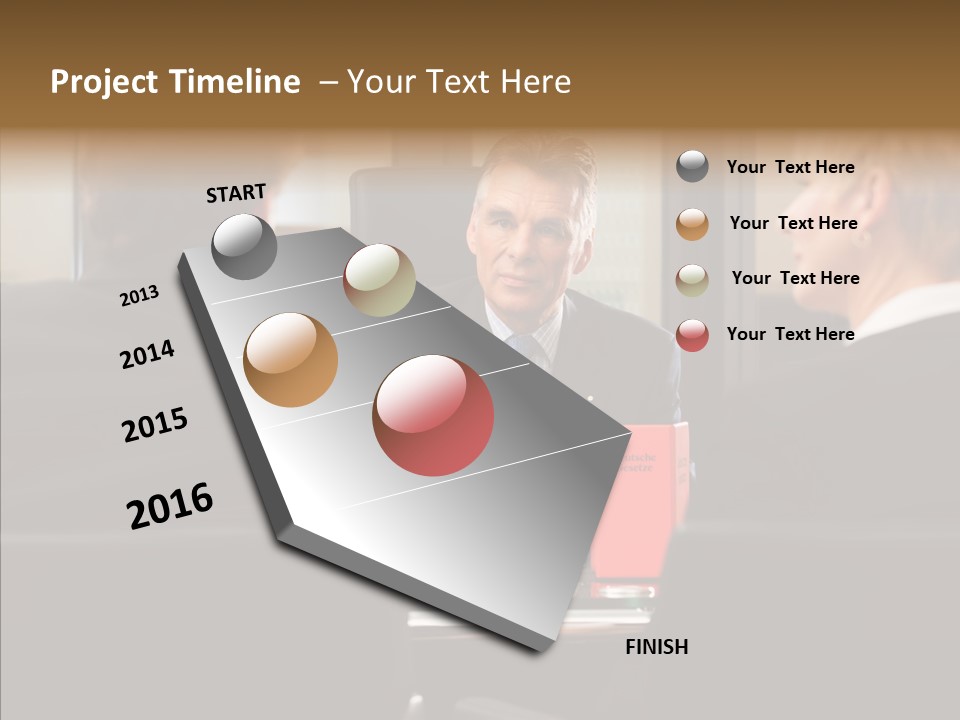 Suit Mature Law Firm PowerPoint Template