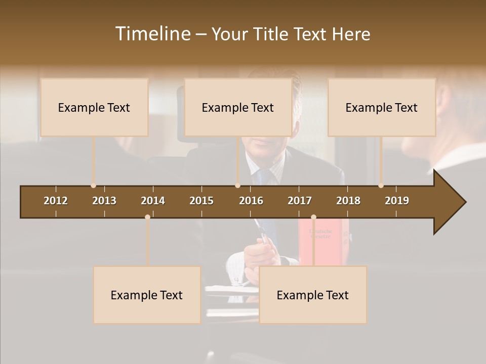 Suit Mature Law Firm PowerPoint Template
