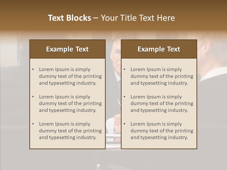 Suit Mature Law Firm PowerPoint Template