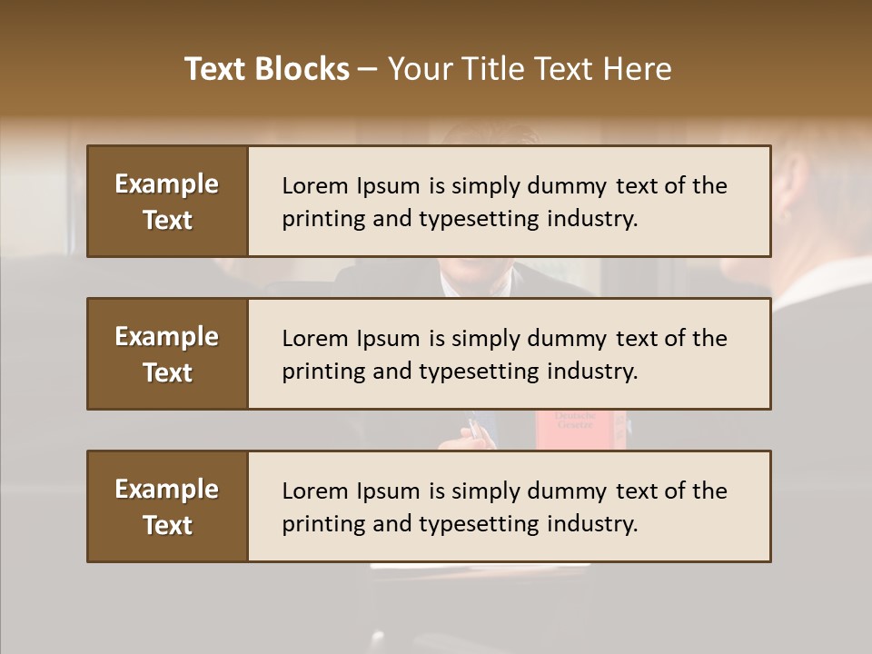 Suit Mature Law Firm PowerPoint Template