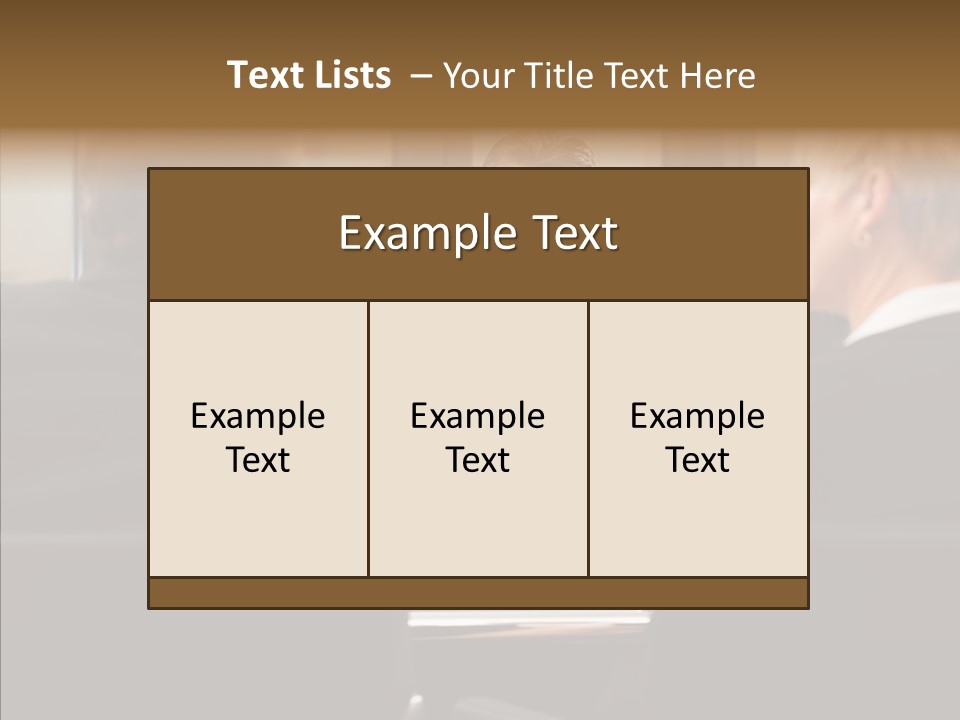Suit Mature Law Firm PowerPoint Template
