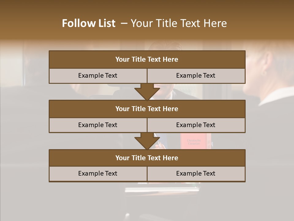 Suit Mature Law Firm PowerPoint Template