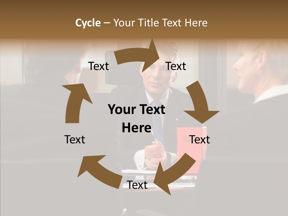 Suit Mature Law Firm PowerPoint Template