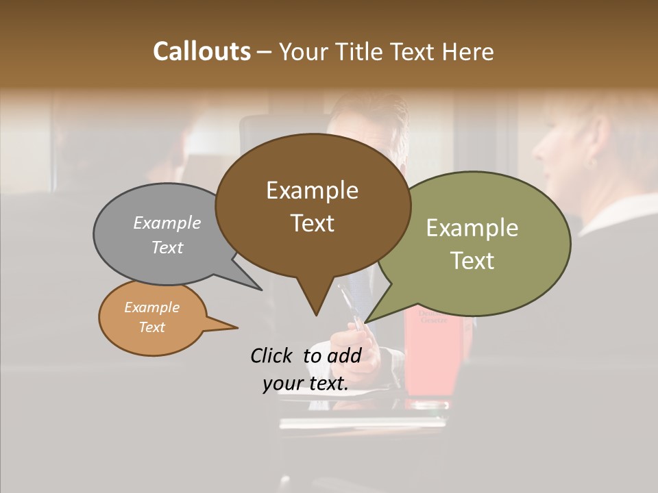 Suit Mature Law Firm PowerPoint Template