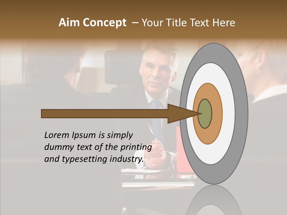 Suit Mature Law Firm PowerPoint Template