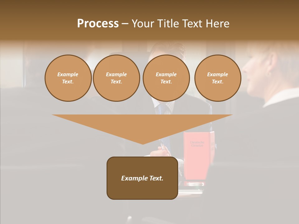 Suit Mature Law Firm PowerPoint Template
