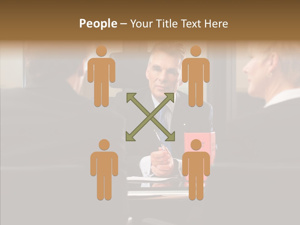 Suit Mature Law Firm PowerPoint Template