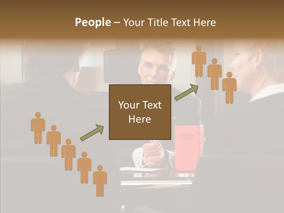 Suit Mature Law Firm PowerPoint Template