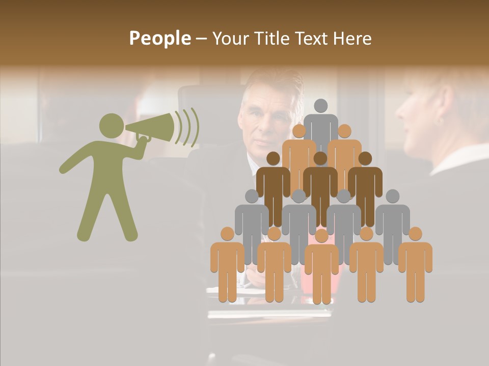 Suit Mature Law Firm PowerPoint Template