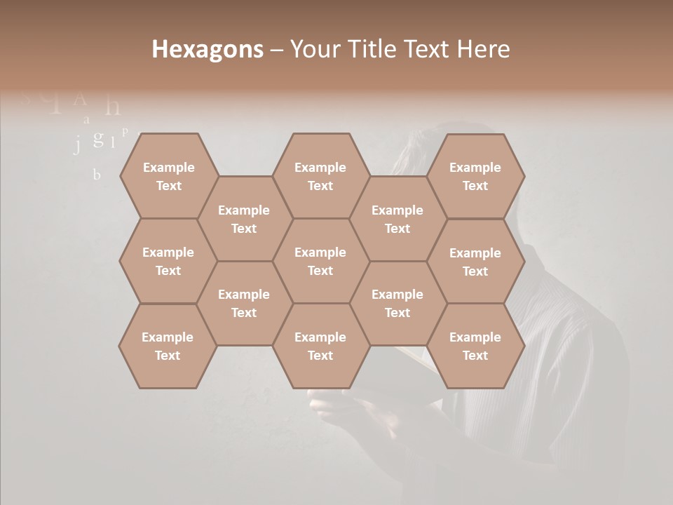 Guy Education Fashion PowerPoint Template