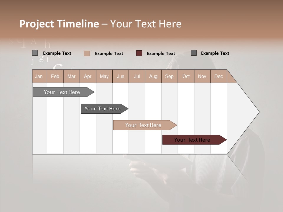 Guy Education Fashion PowerPoint Template