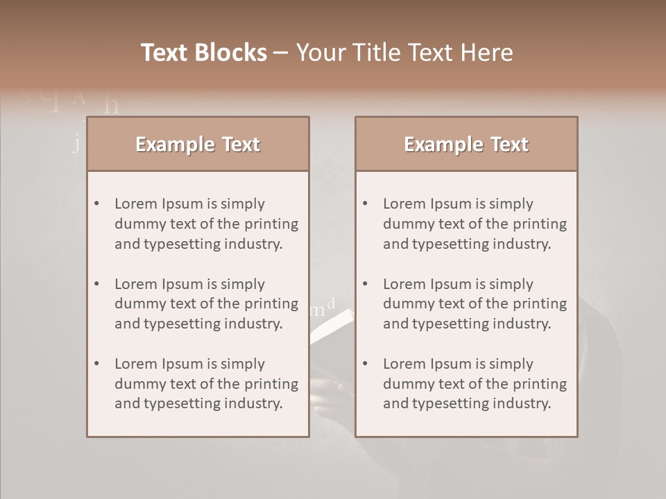 Guy Education Fashion PowerPoint Template