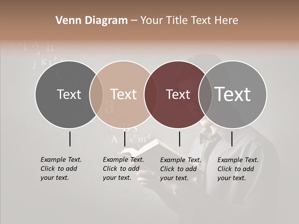 Guy Education Fashion PowerPoint Template