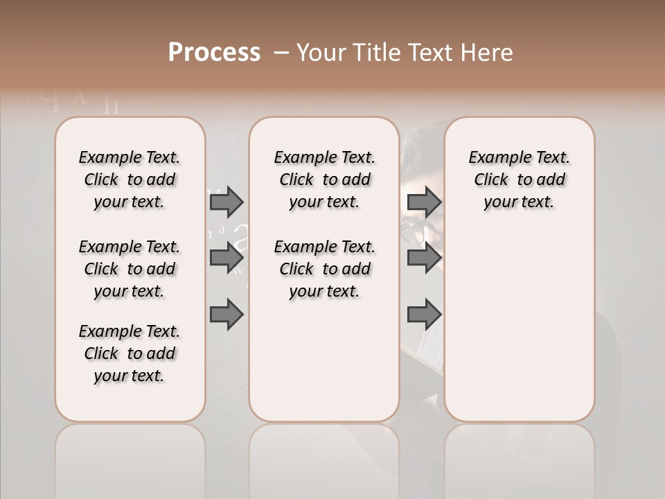 Guy Education Fashion PowerPoint Template