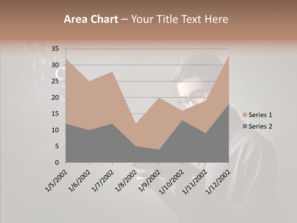 Guy Education Fashion PowerPoint Template