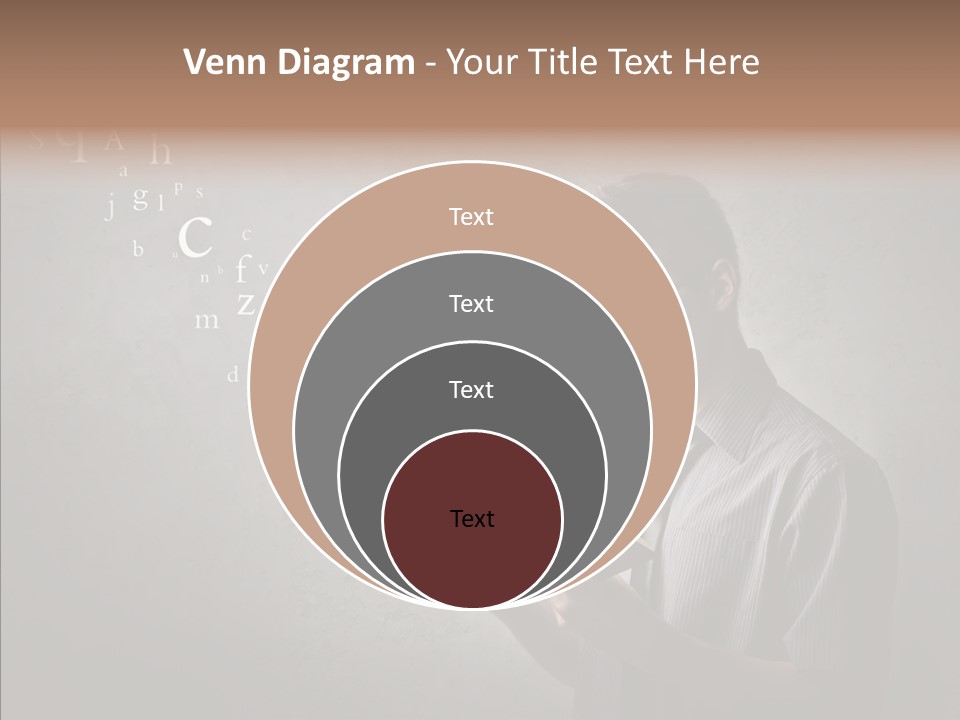 Guy Education Fashion PowerPoint Template