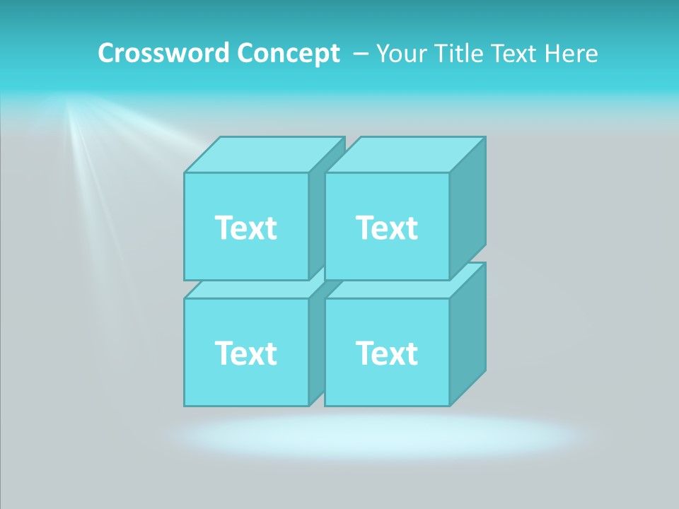 Disco Illumination Stage PowerPoint Template