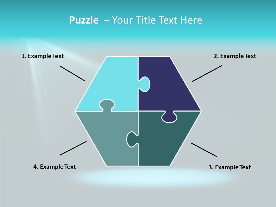 Disco Illumination Stage PowerPoint Template