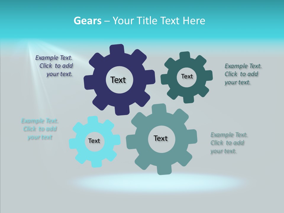 Disco Illumination Stage PowerPoint Template