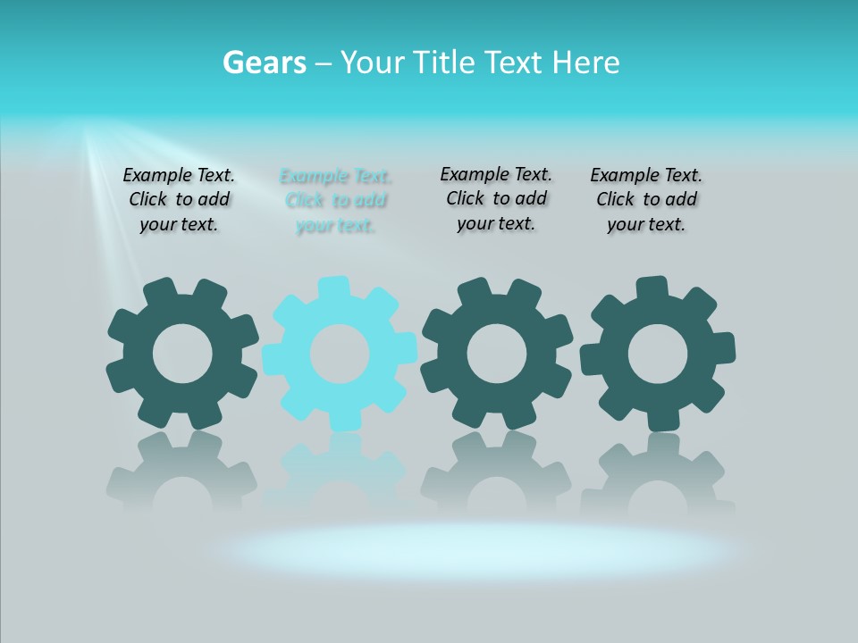 Disco Illumination Stage PowerPoint Template