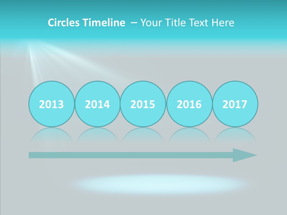 Disco Illumination Stage PowerPoint Template