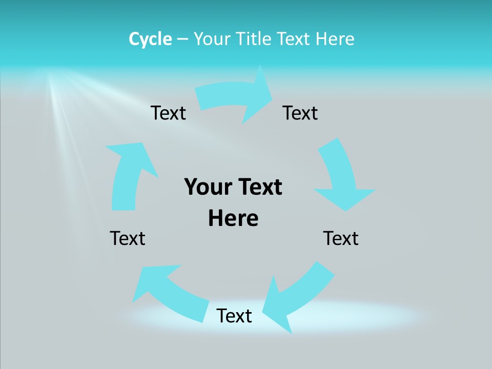 Disco Illumination Stage PowerPoint Template