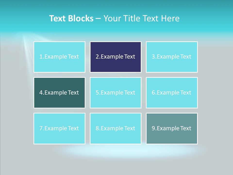 Disco Illumination Stage PowerPoint Template