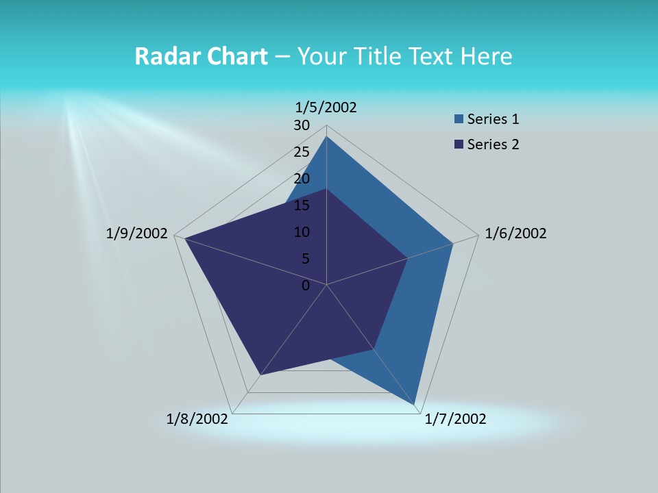 Disco Illumination Stage PowerPoint Template