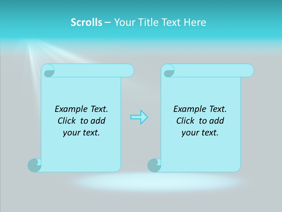 Disco Illumination Stage PowerPoint Template
