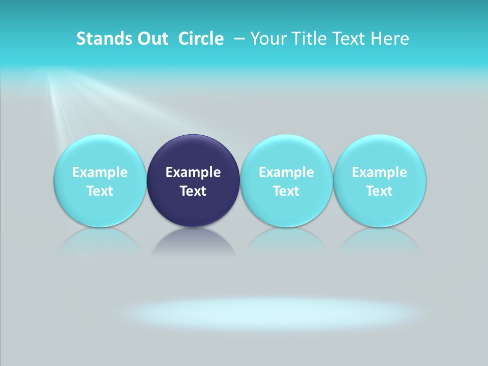 Disco Illumination Stage PowerPoint Template