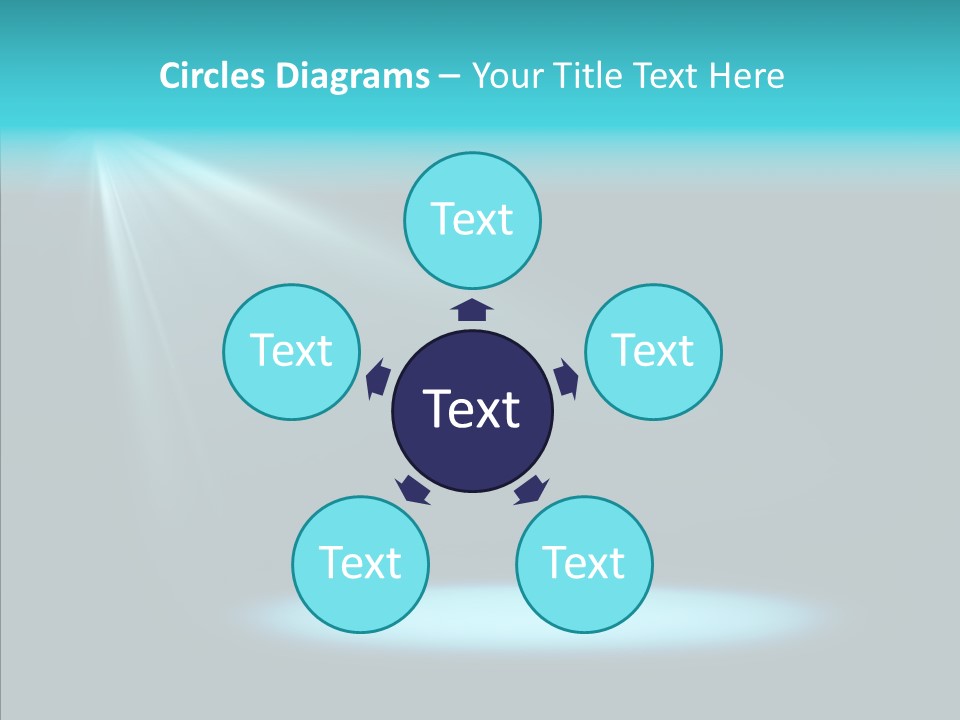 Disco Illumination Stage PowerPoint Template