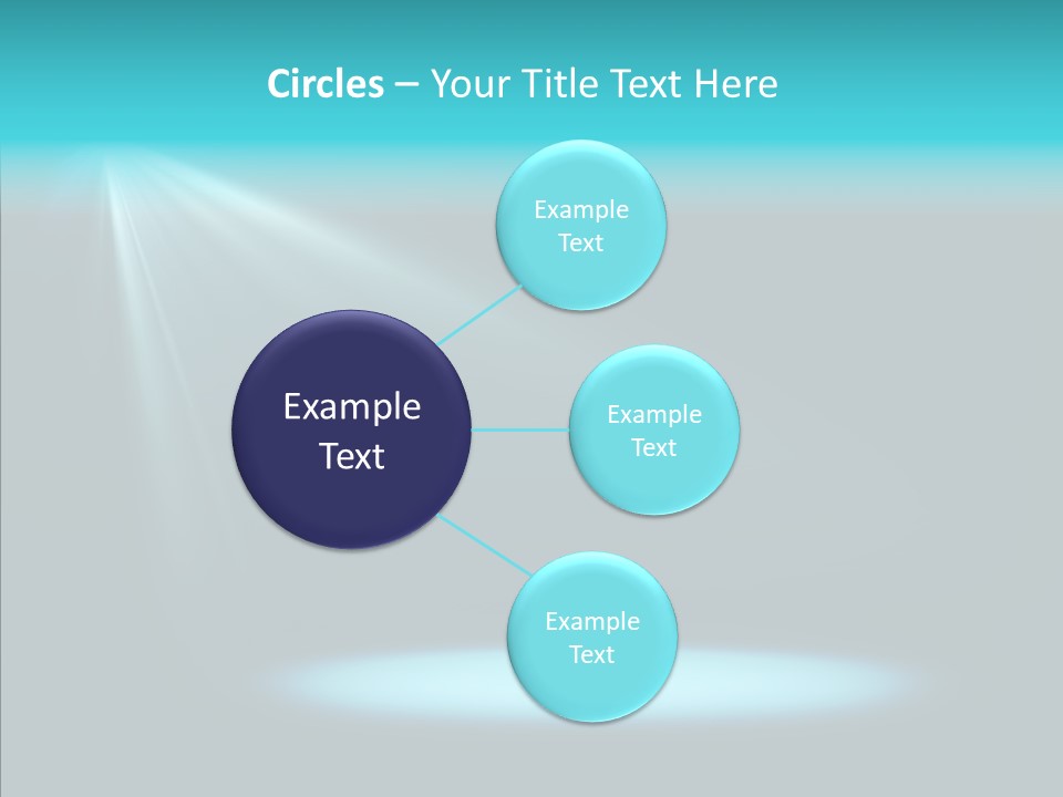 Disco Illumination Stage PowerPoint Template