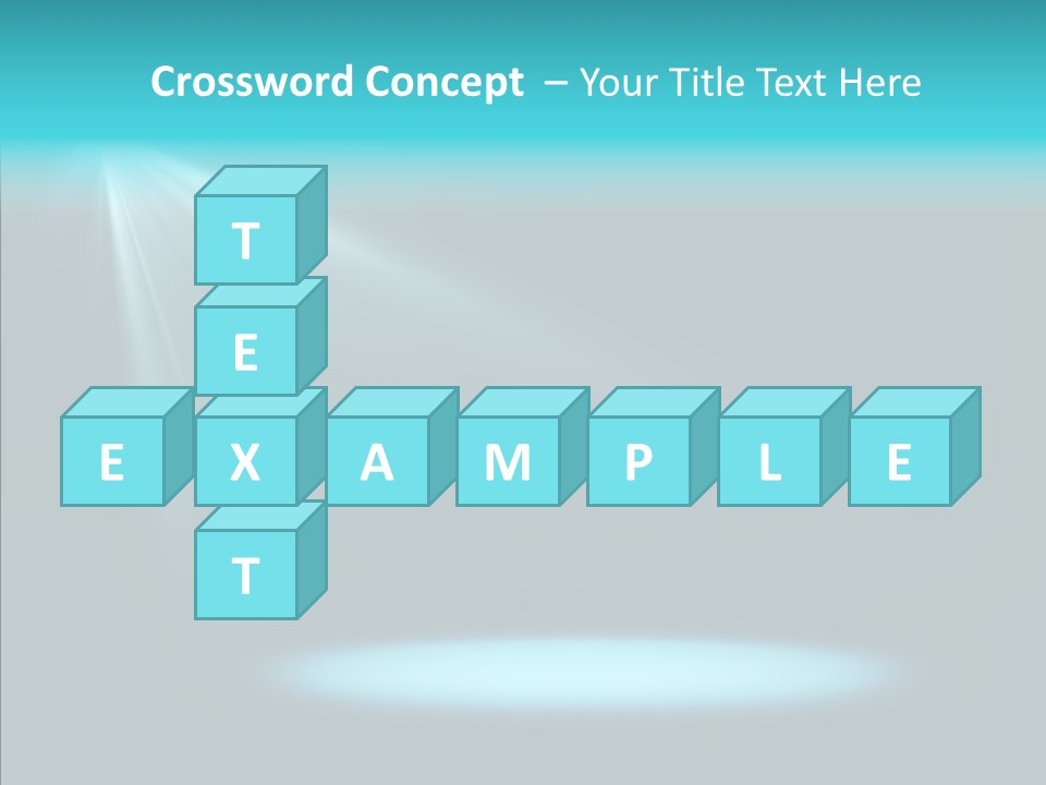 Disco Illumination Stage PowerPoint Template
