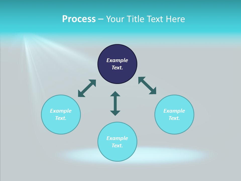 Disco Illumination Stage PowerPoint Template