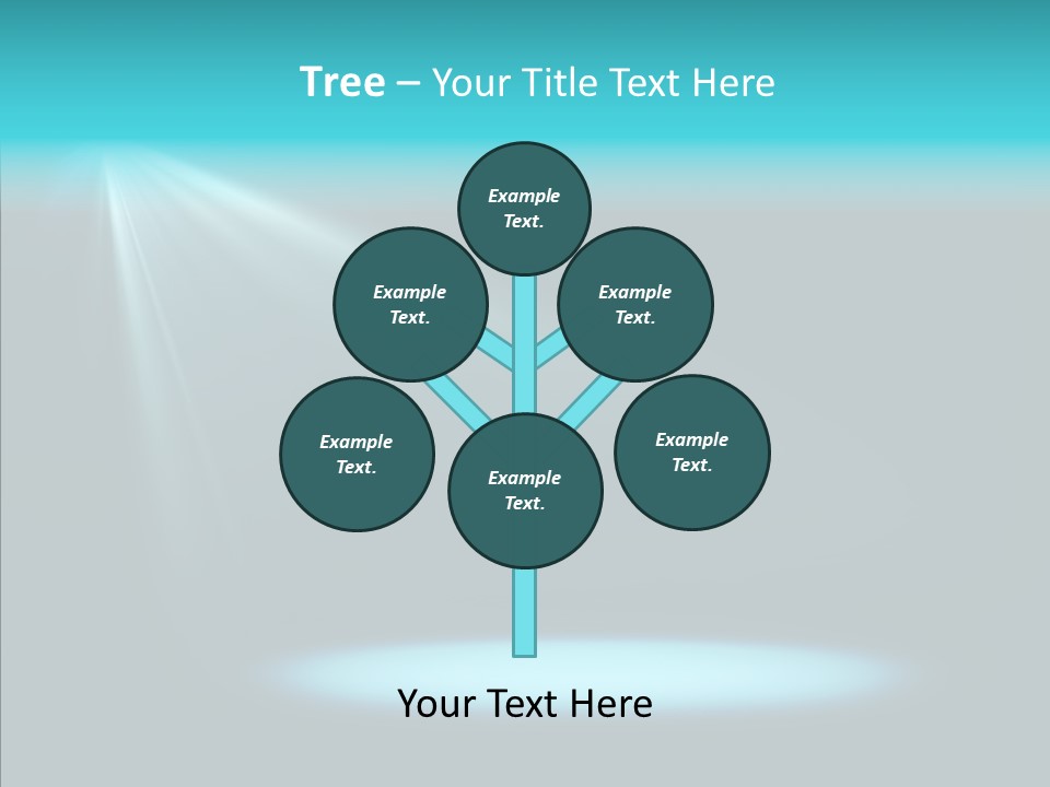 Disco Illumination Stage PowerPoint Template