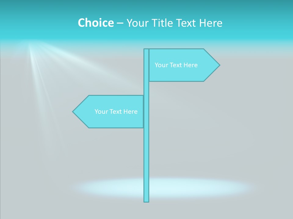 Disco Illumination Stage PowerPoint Template
