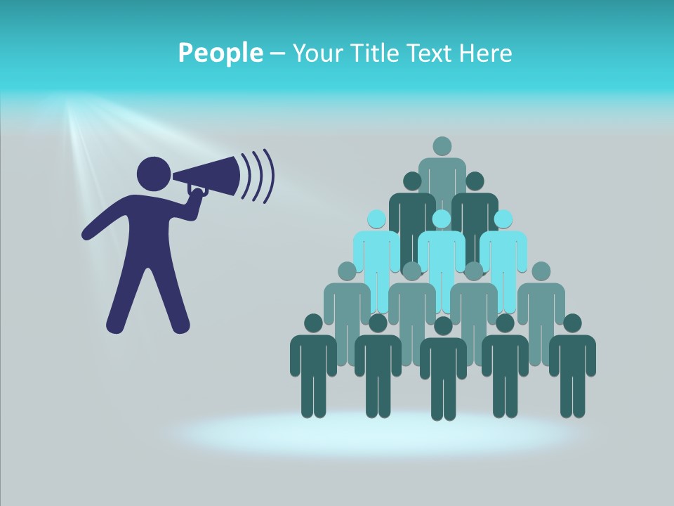 Disco Illumination Stage PowerPoint Template