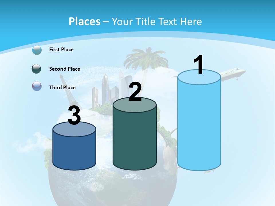 Baggage Packed Red PowerPoint Template