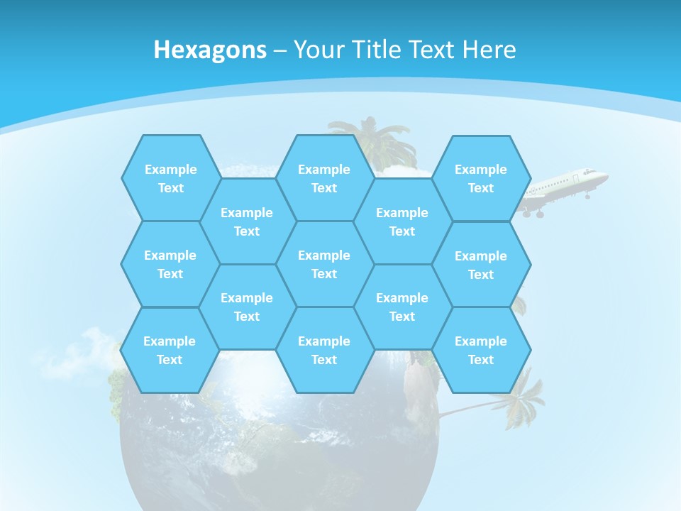 Baggage Packed Red PowerPoint Template