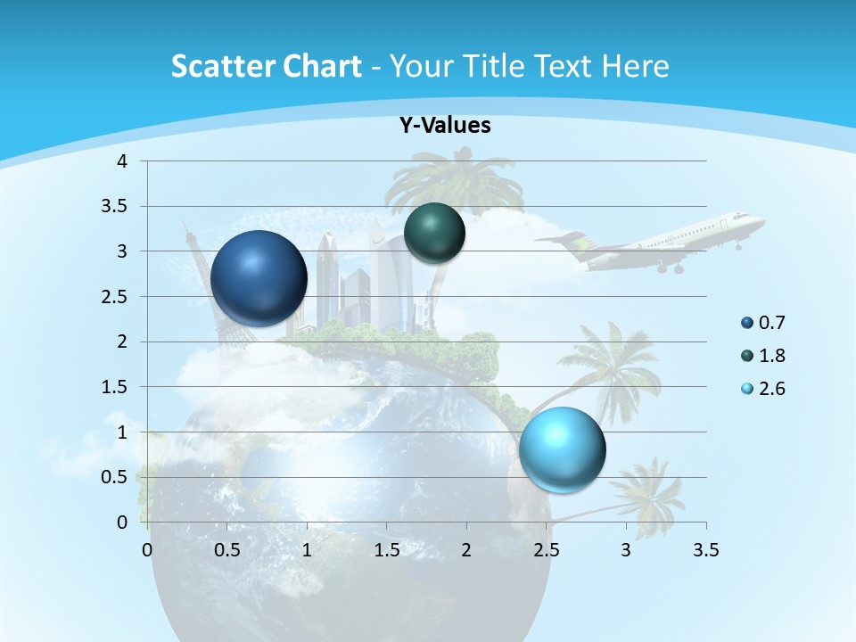 Baggage Packed Red PowerPoint Template