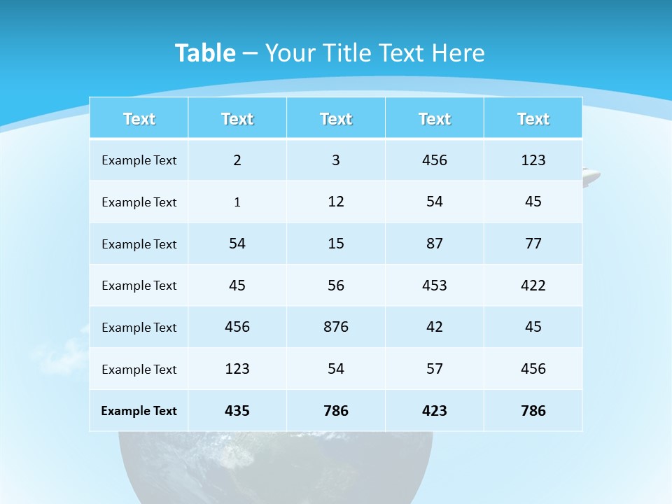 Baggage Packed Red PowerPoint Template