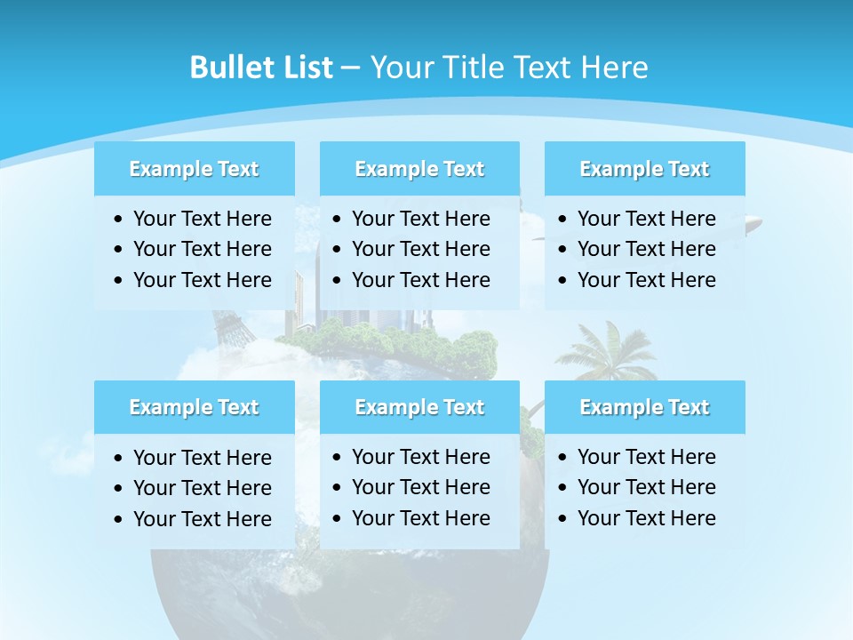 Baggage Packed Red PowerPoint Template