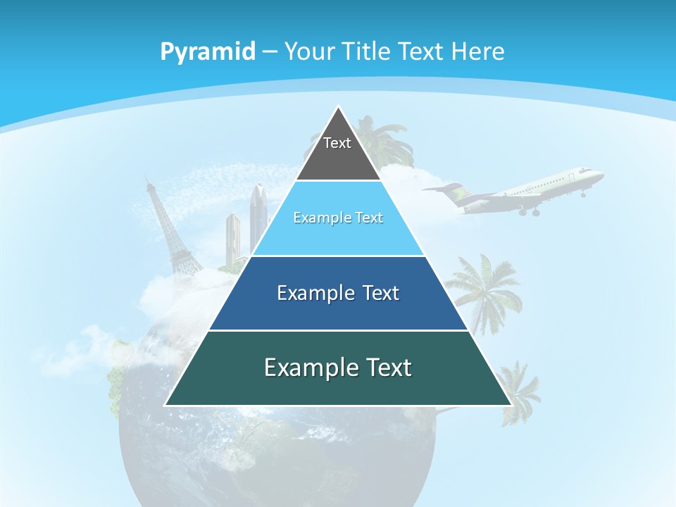 Baggage Packed Red PowerPoint Template