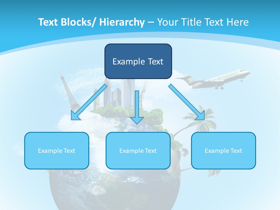 Baggage Packed Red PowerPoint Template
